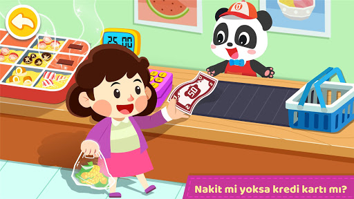 Bebek Panda'nın Şehri: Market ekran görüntüsü