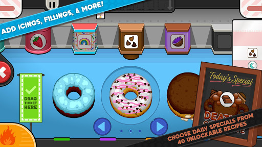 Papa's Donuteria To Go! ekran görüntüsü
