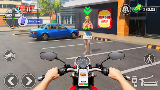 Urban Food Delivery Game ekran görüntüsü