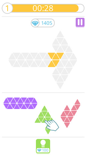 Tangram Triangle ekran görüntüsü