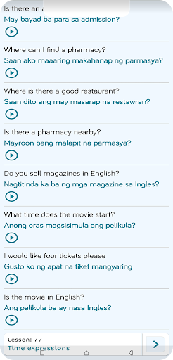 Learn Filipino: Speak Fast ekran görüntüsü