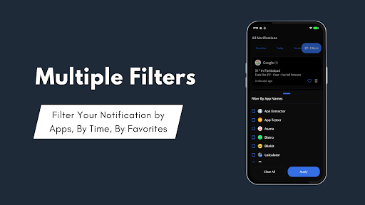 Notification History App ekran görüntüsü