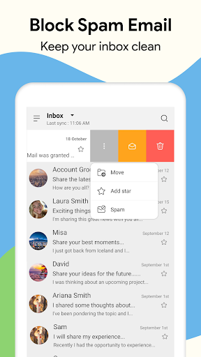 Email - Fast and Smart Mail ekran görüntüsü