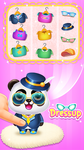 Panda caretaker pet salon game ekran görüntüsü