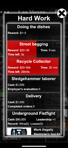 Crime Life Simulator -Text GTA ekran görüntüsü