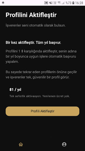 Level2: Otomatik iş başvurusu ekran görüntüsü
