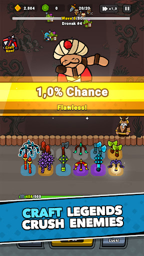 Lucky Forge: Idle TD Game ekran görüntüsü