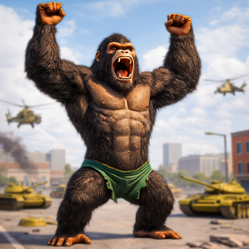 Gorilla Fight: King Kong Game
