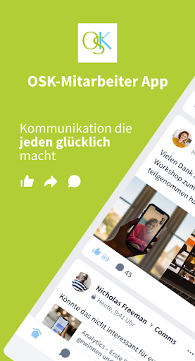 OSK-Mitarbeiter App ekran görüntüsü