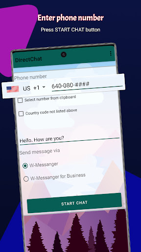 DirectChat-Without save number ekran görüntüsü