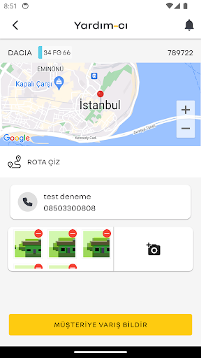 Yardım-cı ekran görüntüsü