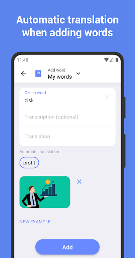 Learn Czech with flashcards! ekran görüntüsü