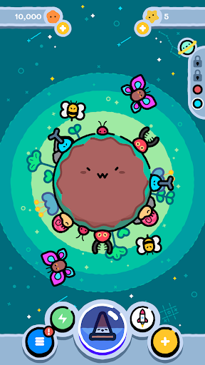 Idle Pocket Planet ekran görüntüsü