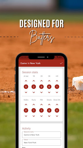 Baseball Companion Stats track ekran görüntüsü