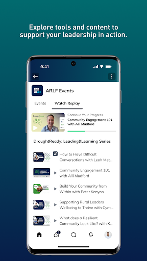 Australian Rural Leaders Hub ekran görüntüsü