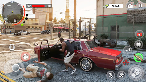 Gangster City Mafia Crime War ekran görüntüsü
