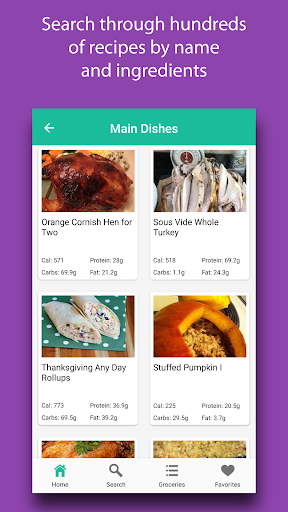 Thanksgiving Recipes & Meals ekran görüntüsü