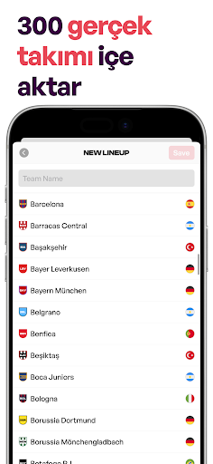 MyLineups - Lineup Builder ekran görüntüsü