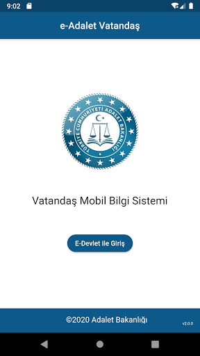 e-Adalet Vatandaş ekran görüntüsü