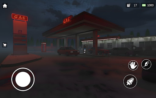 Midnight Gas Station Horror ekran görüntüsü