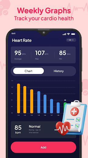 Heart Rate Monitor ekran görüntüsü