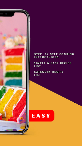 All Cake Recipes Offline ekran görüntüsü