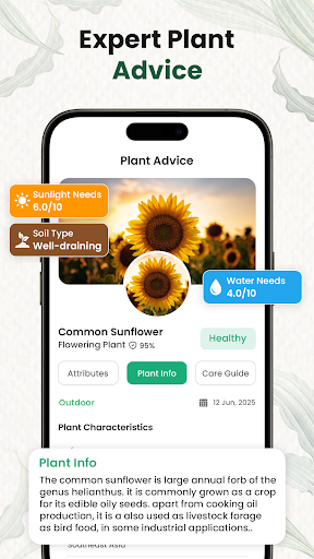 AI Plant Identifier & Care ekran görüntüsü
