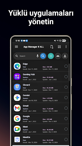 App Manager - Secure & Cleaner ekran görüntüsü