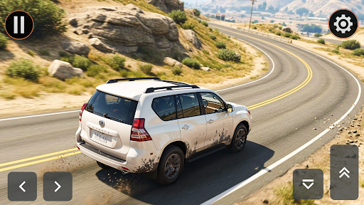 Offroad Prado araba sürüşü 3D ekran görüntüsü