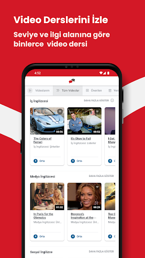 EnglishCentral İngilizce Öğren ekran görüntüsü
