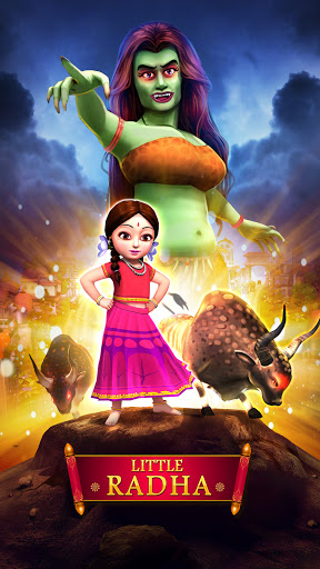 Little Radha Run ekran görüntüsü