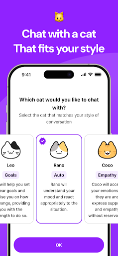 CounselCat - AI Therapy ekran görüntüsü