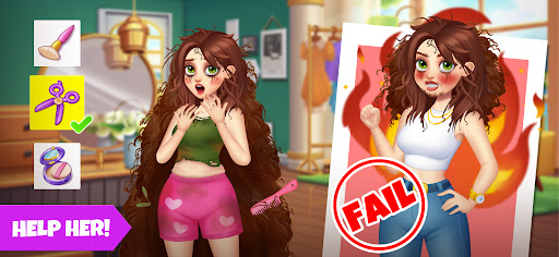 Makeover Blast: Dressup Salon ekran görüntüsü