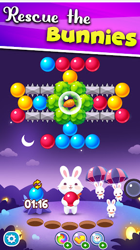 Bubble POP: Bunny King Shooter ekran görüntüsü
