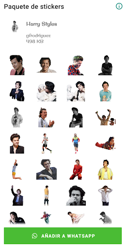 WAStickerApps - Harry Styles S ekran görüntüsü