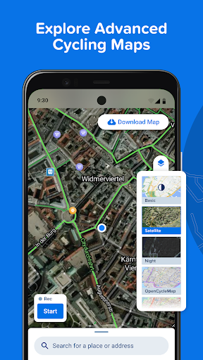Bikemap: Cycling Tracker & GPS ekran görüntüsü