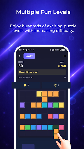 Block Blast Puzzle Offline ekran görüntüsü