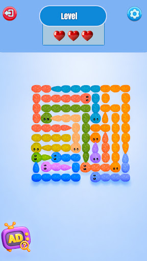 Wiggle Run: Snake Puzzle Game ekran görüntüsü