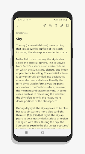 SimpleNote - Notepad, Notes ekran görüntüsü