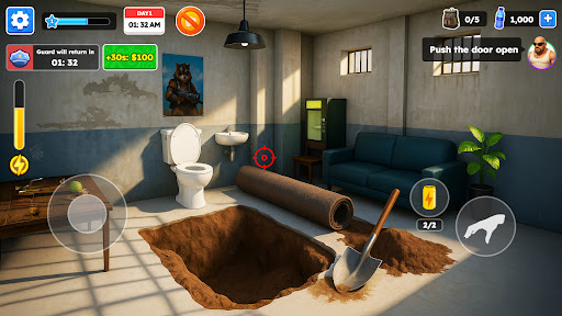 Prison Escape: Dig & Run ekran görüntüsü