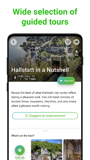 Hallstatt SmartGuide ekran görüntüsü