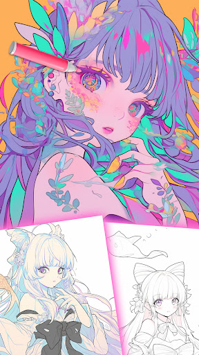 Coloring Book: Draw Princess ekran görüntüsü