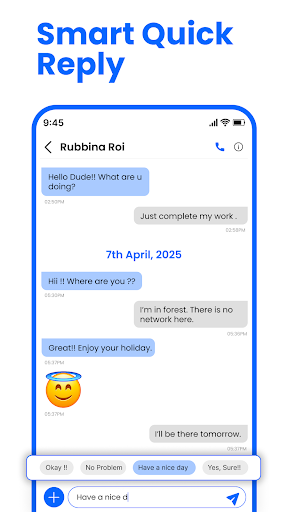 Messenger : SMS Home ekran görüntüsü