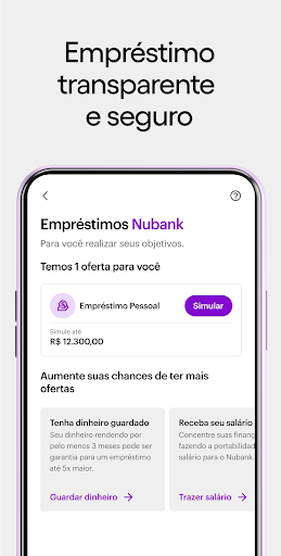 Nubank: conta, cartão e mais ekran görüntüsü