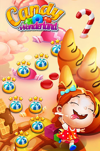 Candy Wonderland Match 3 Games ekran görüntüsü