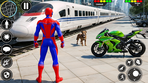 Spider Hero Man: Rescue Game ekran görüntüsü