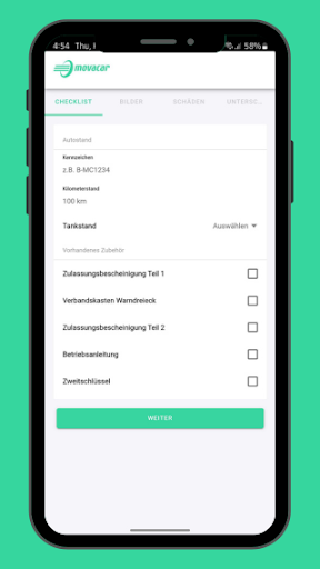 Auto Inspect by Movacar ekran görüntüsü