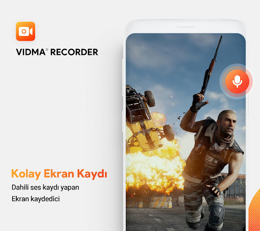 Ekran kaydedici -VidmaRecorder ekran görüntüsü
