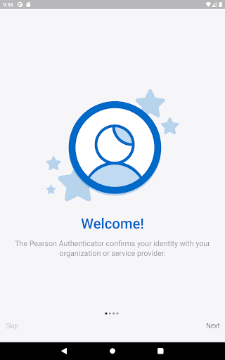 Pearson Authenticator ekran görüntüsü
