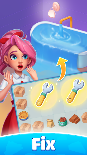 Diner Story: Merge Cook Decor ekran görüntüsü